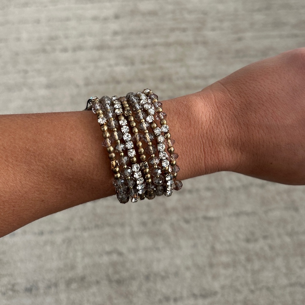 NWT INC International Concepts Metal Coil Bracelet